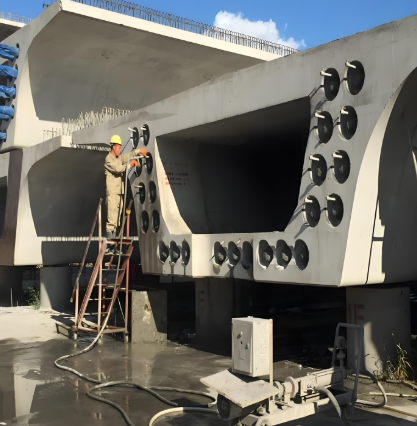 龙里压浆料施工流程及注意事项